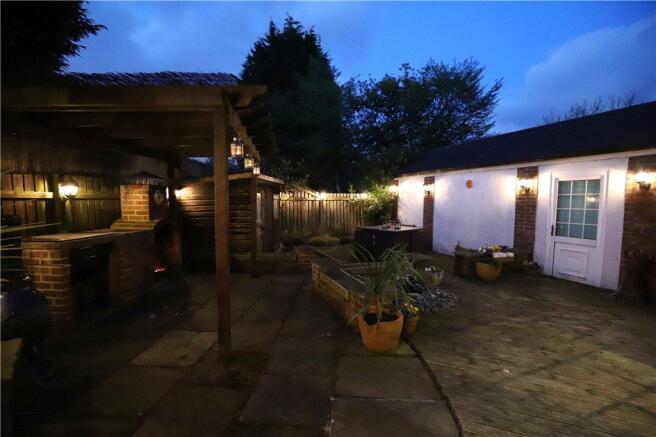 Rear Garden Evening