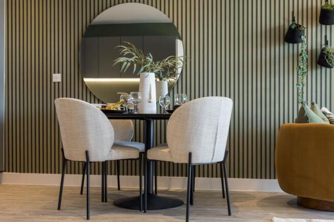 Marleigh Park, Frankilin Building, Show Home Dining