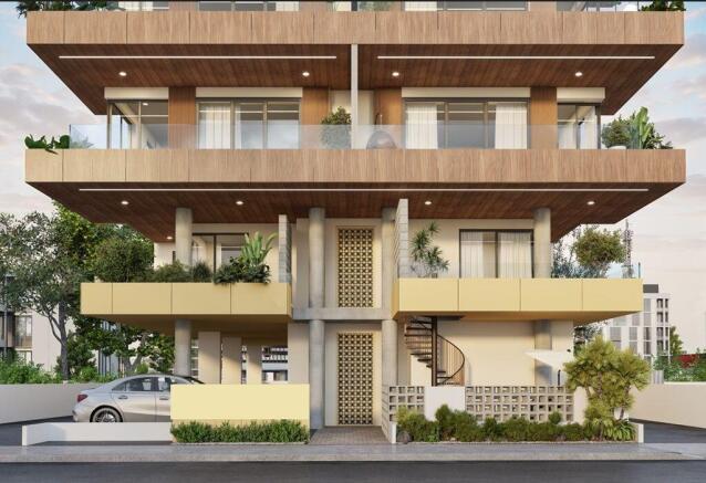 Front of Apartments