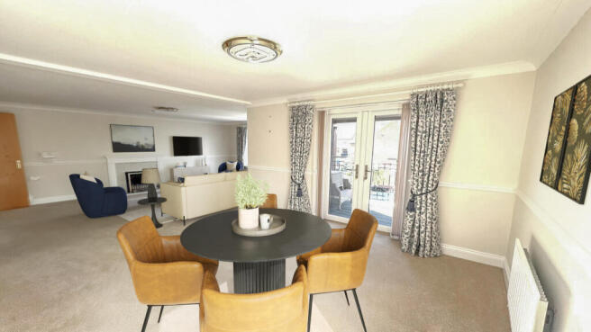 Living room CGI
