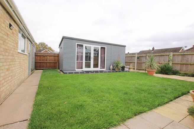 Rear garden