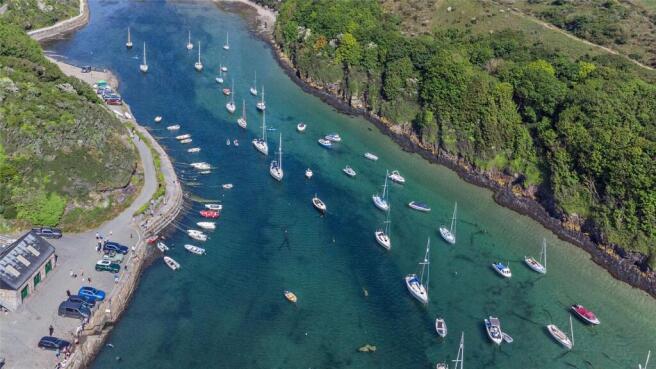 Aerial Of Harbour