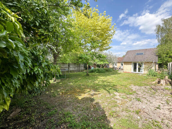 Rear garden