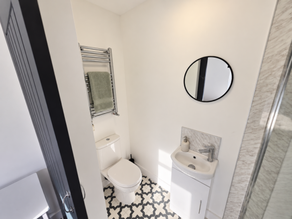 Room 3 private ensuite | AI enhanced