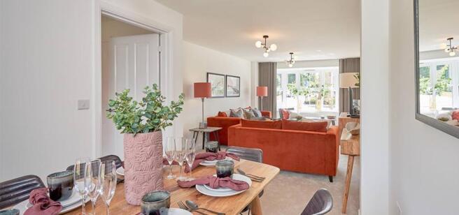 Typical dining area