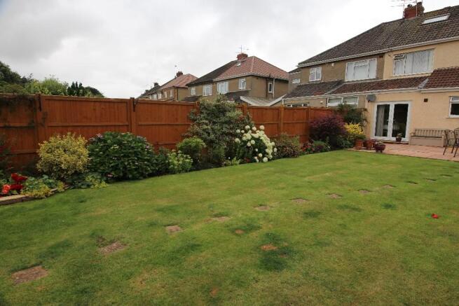 Rear garden