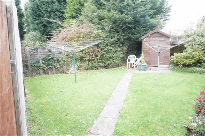 Rear garden