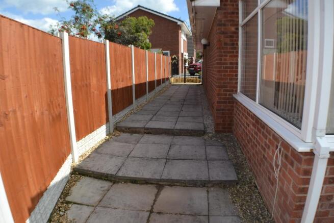 Paved Area to Side