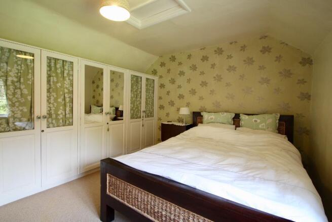 Bedroom 2 is at the rear of the house