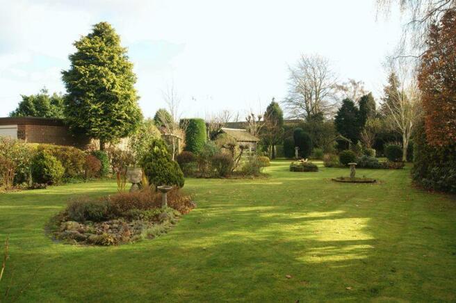 Rear garden