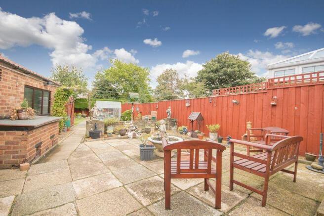 Rear Garden Patio