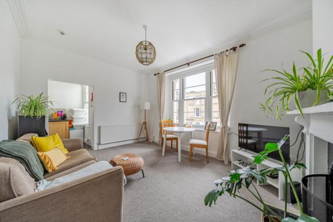 Sitting room toward kitchen