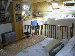 Galleried bedroom
