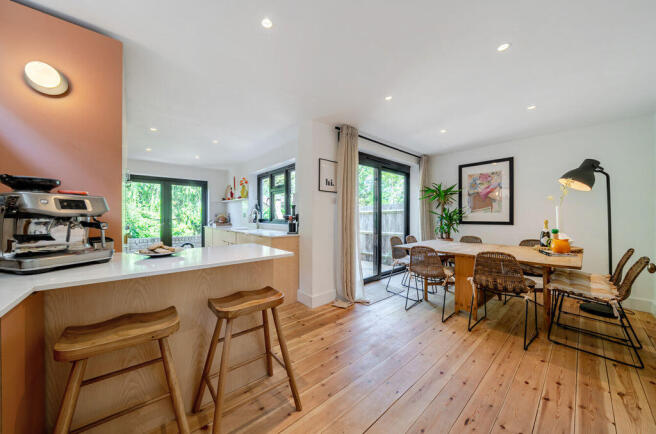 Kitchen diner angle 1