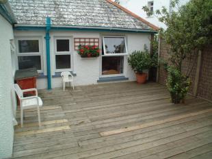 Rear of property