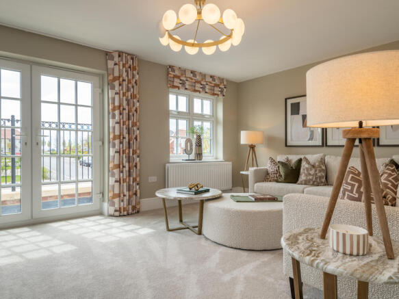 The Kensington Mid - Living room