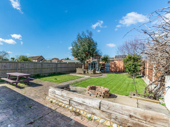Rear garden