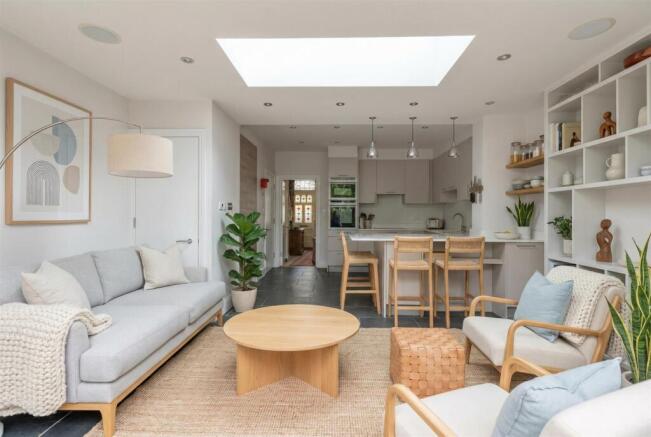 Kitchen/Dining/Family Room AI Dressed