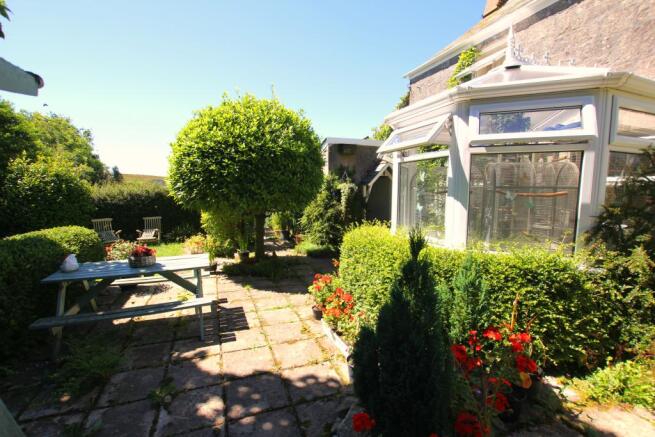 Rear patio