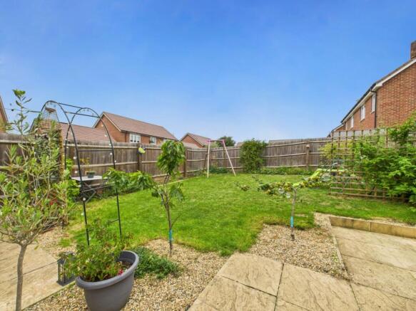Rear garden