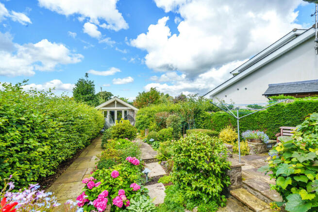 Rear garden