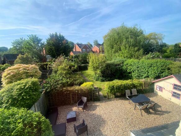 Garden view from 1st floor