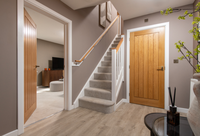 Cedar-Hallway