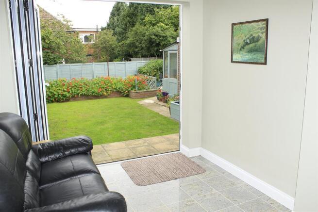 Outlook to the garden