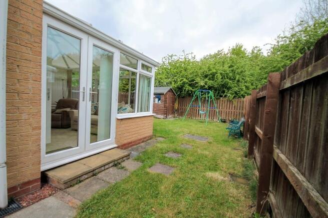 Rear garden