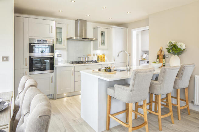 Kitchen in the Cornell 4 bedroom home