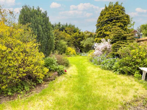 Rear garden