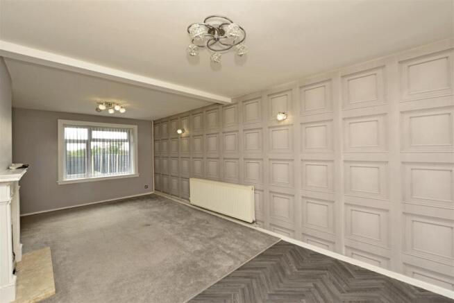 Living Room & Dining Area: