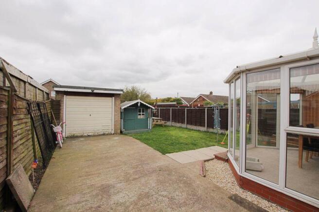 Rear garden