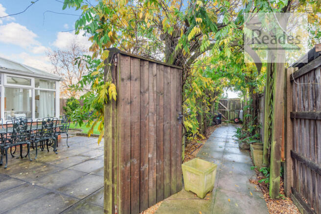 Rear garden