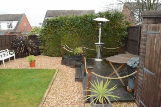 Rear Garden Deck