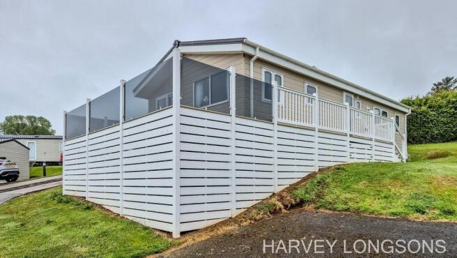 Delta Lakeside Lodge with large wraparound decking