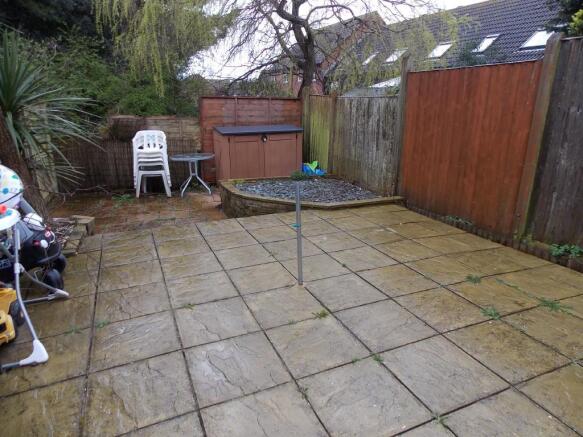 Rear garden
