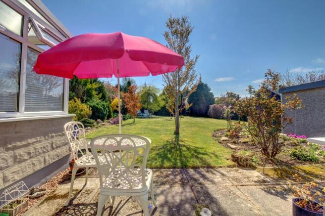 Rear Garden And Patio Area