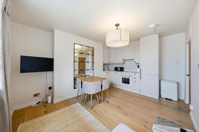 Open plan kitchen