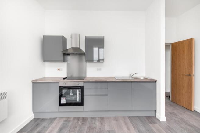Open Plan Kitchen and Living Area