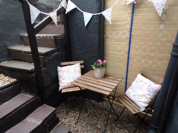 Rear seating area