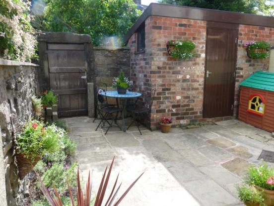 Rear Courtyard