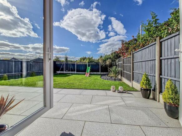 west facing garden