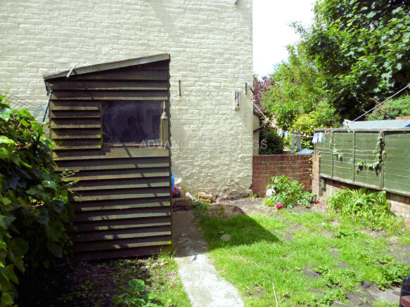 Rear garden