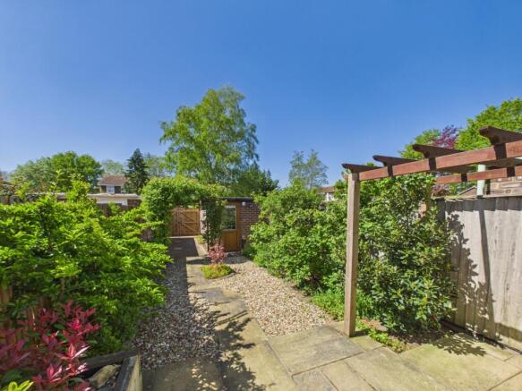 Rear garden