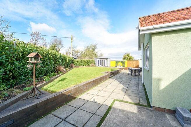 Rear garden
