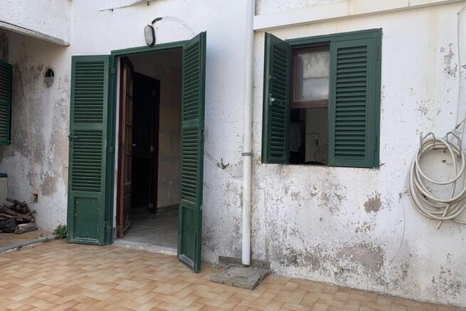 Terrace of the house