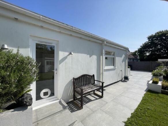 Gentle Ramped Patio