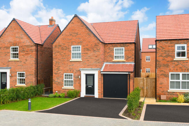 External view of the 3 bedroom Abbeydale