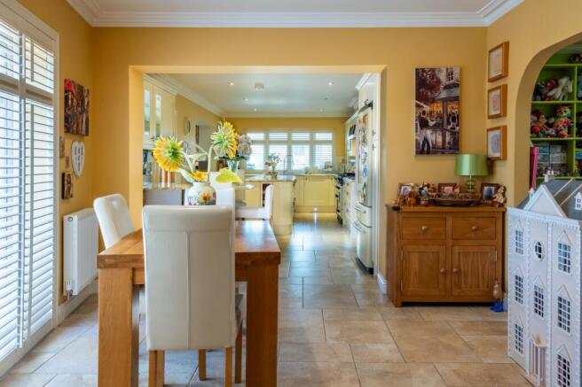 Breakfast area